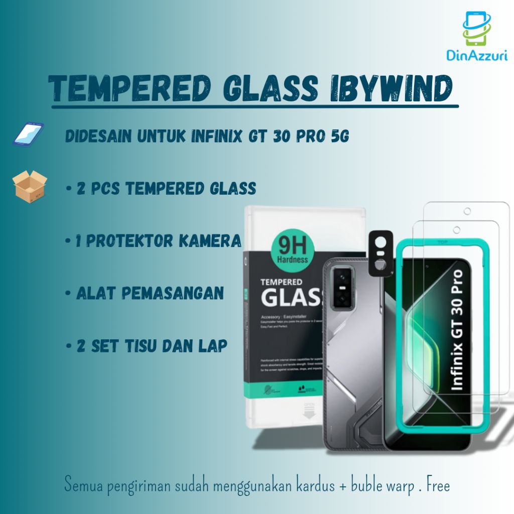 Tempered Glass Infinix GT 30 pro 5G merk Ibywind