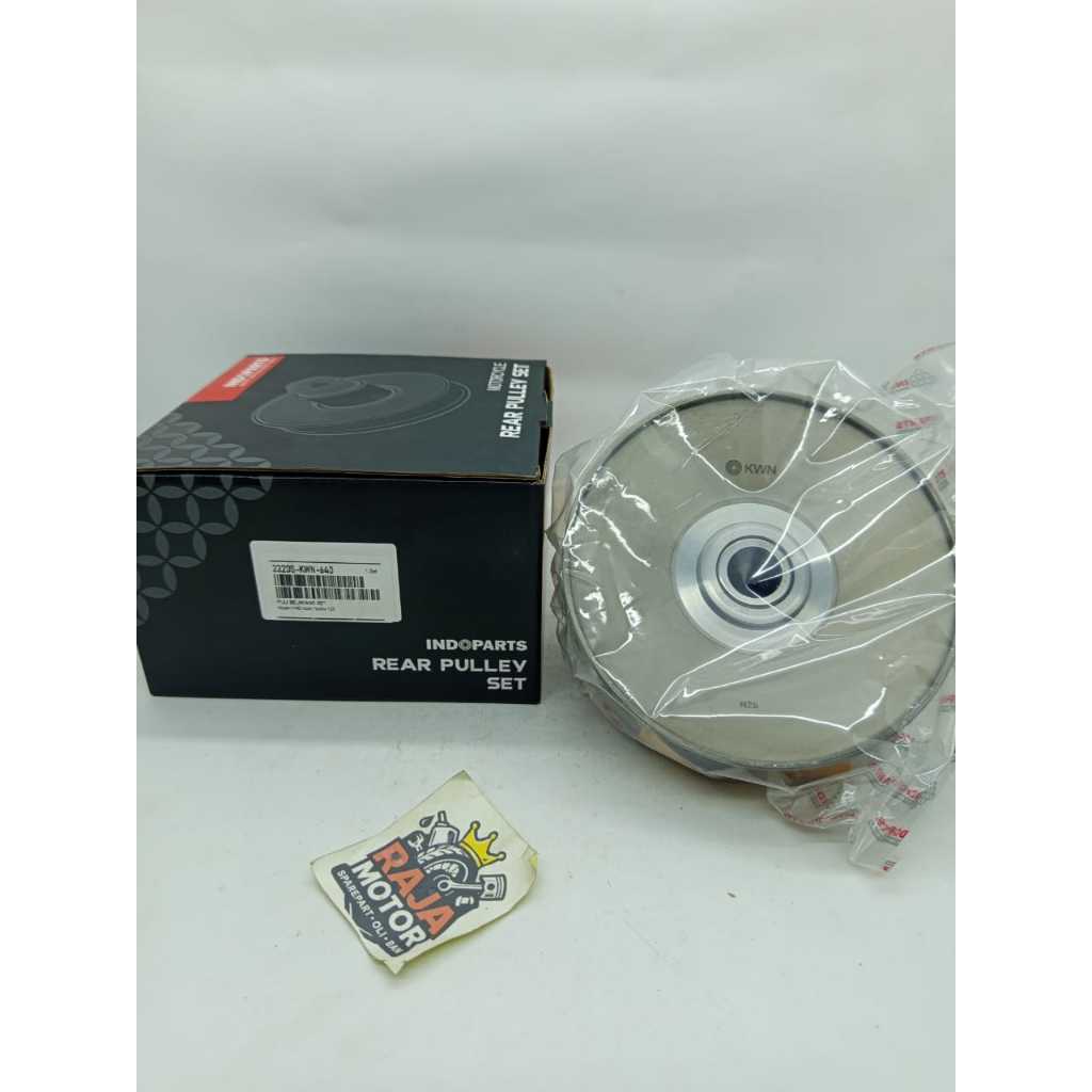 PULLY BELAKANG SET VARIO TECHNO 125 ORIGINAL INDOPARTS - KWN