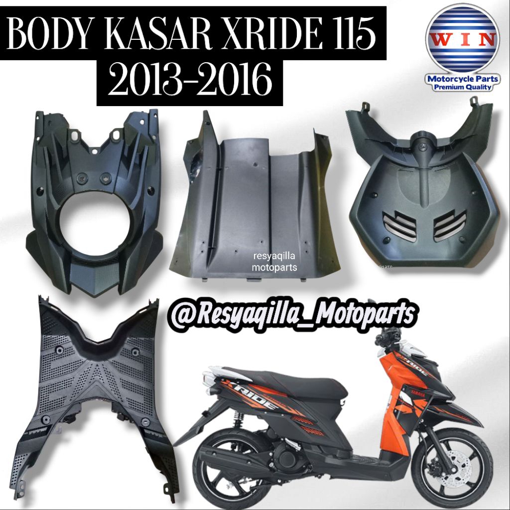 WIN - BODY KASAR XRIDE 115 II COVER BODY KASAR YAMAHA XRIDE 2013-2016