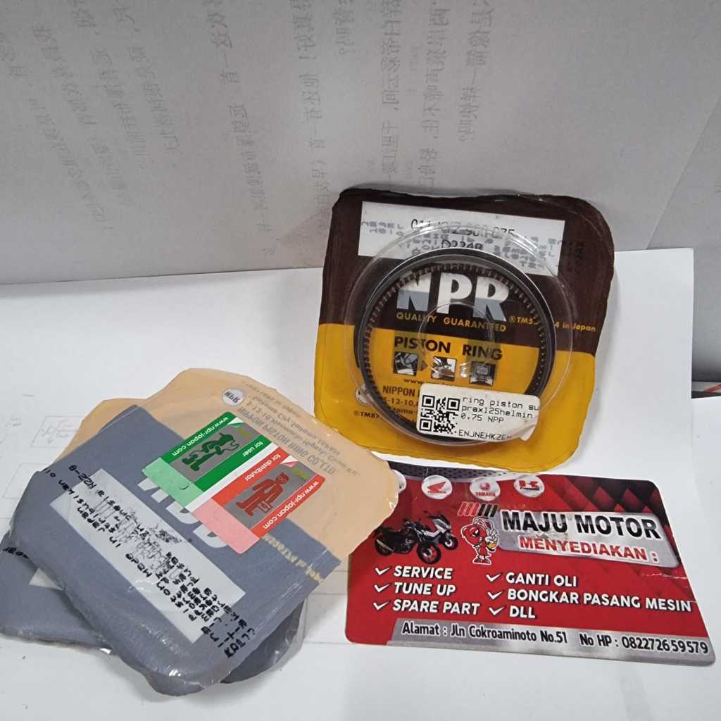 RING SEHER/RING PISTON (KYZ) SUPRA X 125 HELM IN, SUPRA X 125 FI 2014 NPP