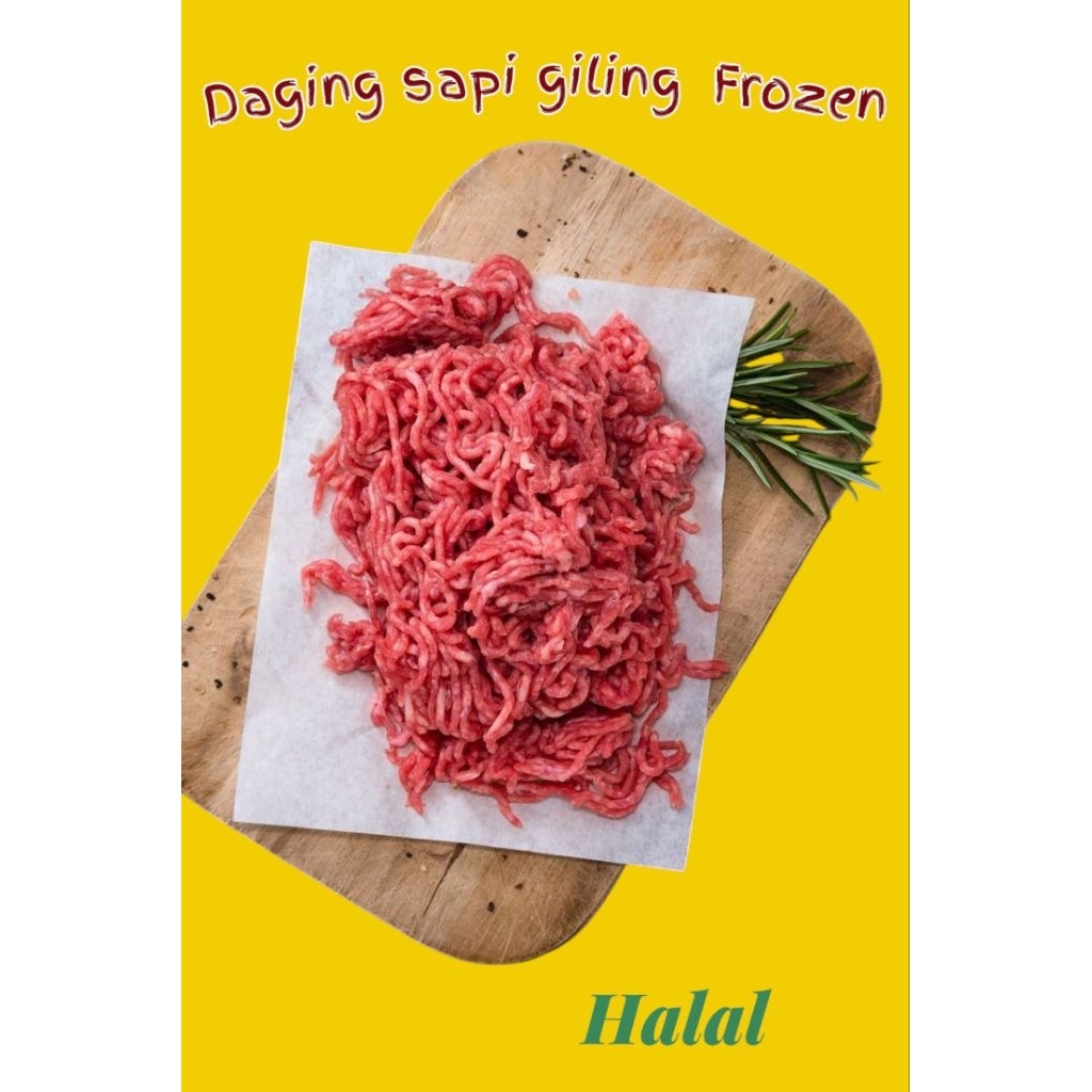 Daging Giling Frozen Halal