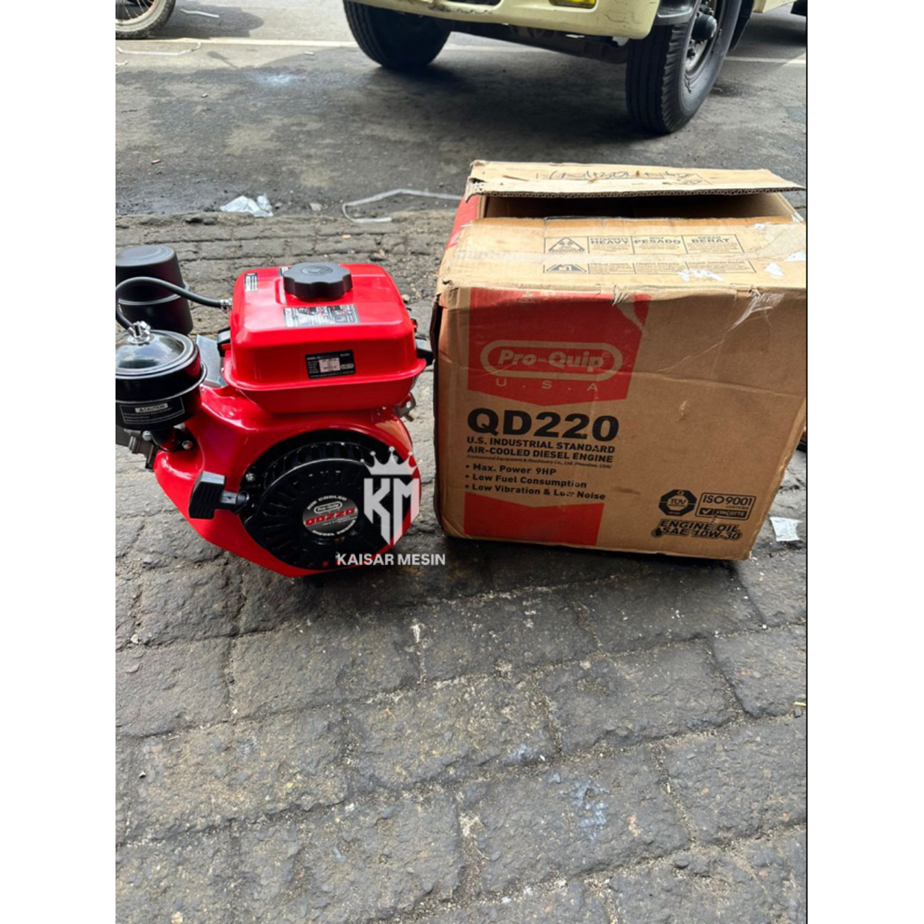Engine Solar Pro-Quip USA QD220 - 9PK/Diesel Engine 9 HP PK ProQuip Pro-Quip QD220 Mesin Penggerak B