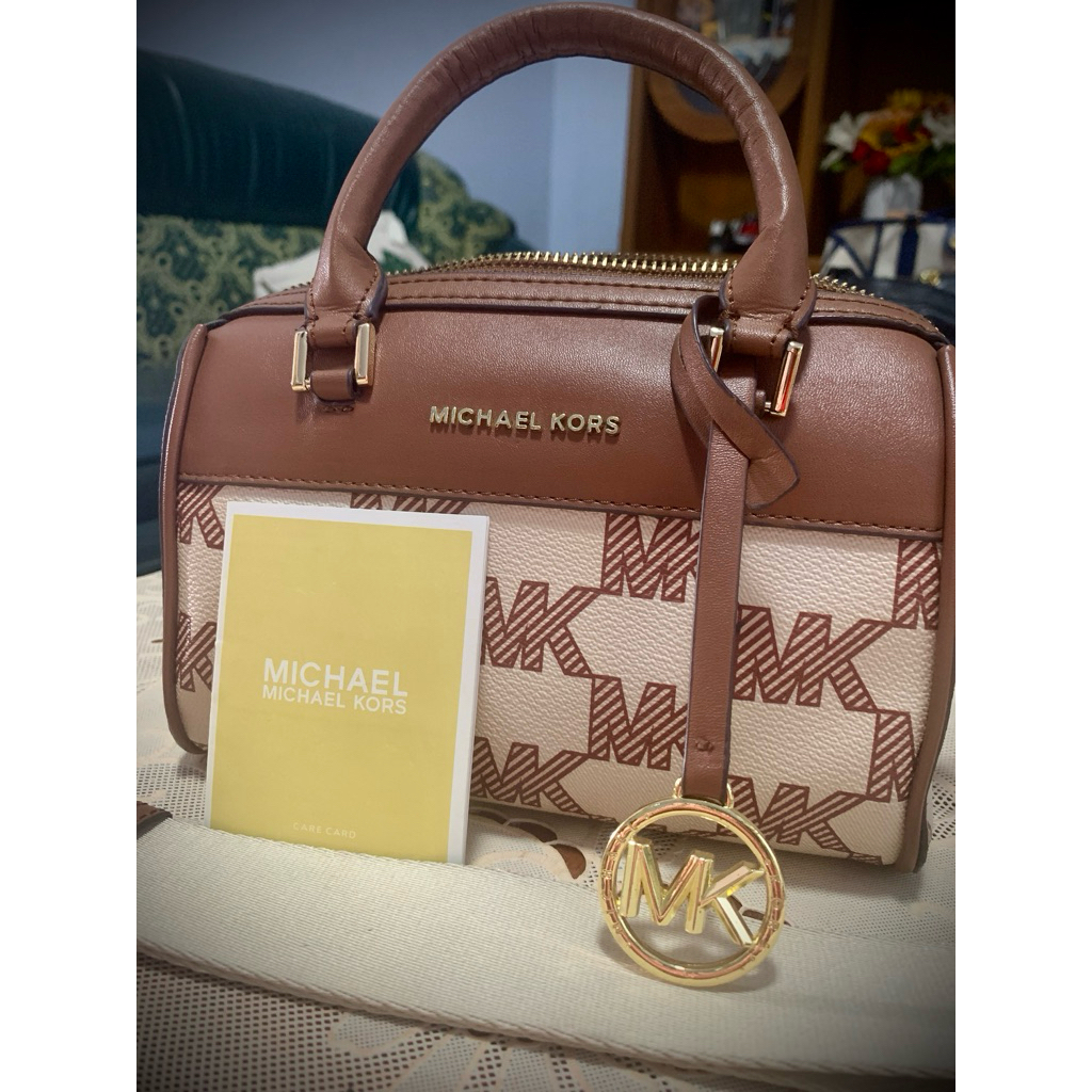 Tas top handle eMKa MK duffle speedy bag by Renera