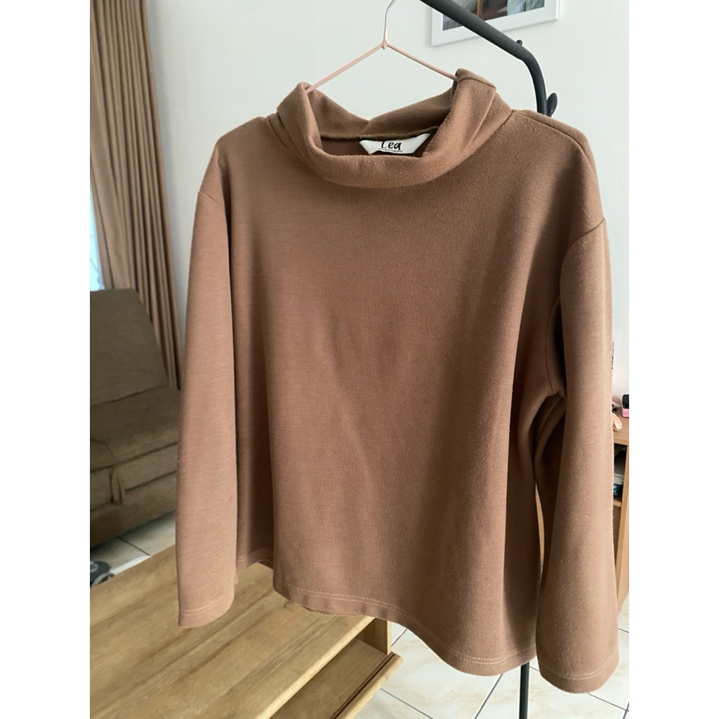 PRELOVED TURTLE NECK WANITA - TURTLE NECK KAOS - TURTLE NECK KEKINIAN