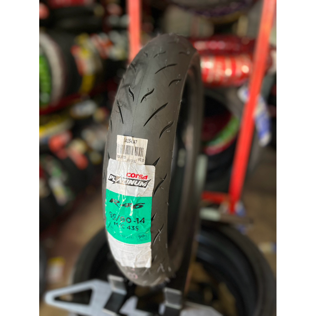 Ban Corsa R46 90/80-17 80/80-14 90/80-14 100/80-14 softcompound tubeles ban donat ban balap