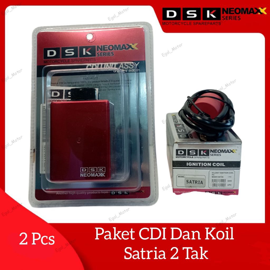 CDI Satria Dan Koil Satria 2 Tak Ru Lumba Hiu 6Speed