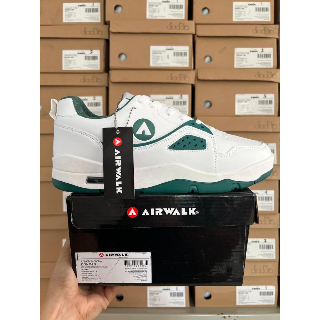 Airwalk Conrad Off White/Green Men Shoes Original