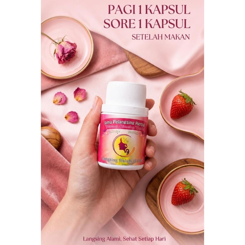 Jamu pelangsing herbal/princess slimming herbal