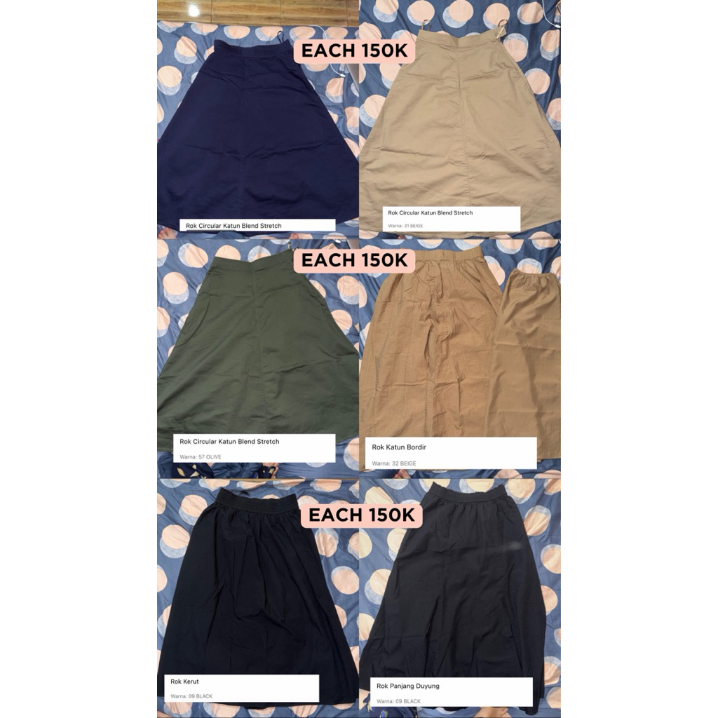 PRELOVED ROK UNIQLO