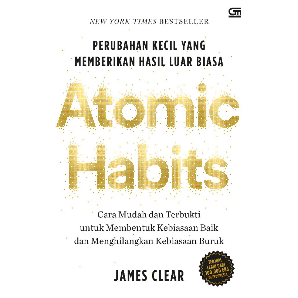 Buku Atomic Habits - James Clear, Bahasa Indonesia