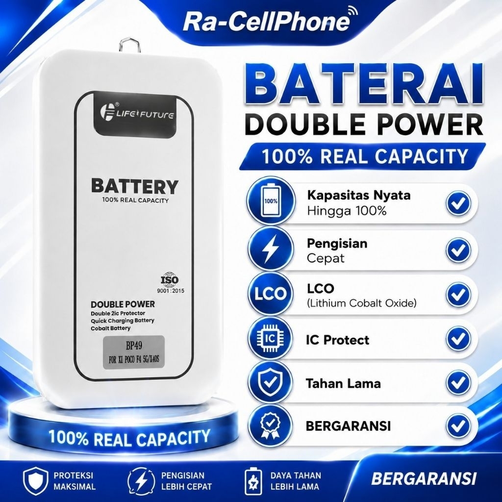 Baterai Xiaomi MI 10I / Mi 10T Lite / Redmi Note 9 Pro / BM4W /ORIGINAL - Real Capacity / Double IC