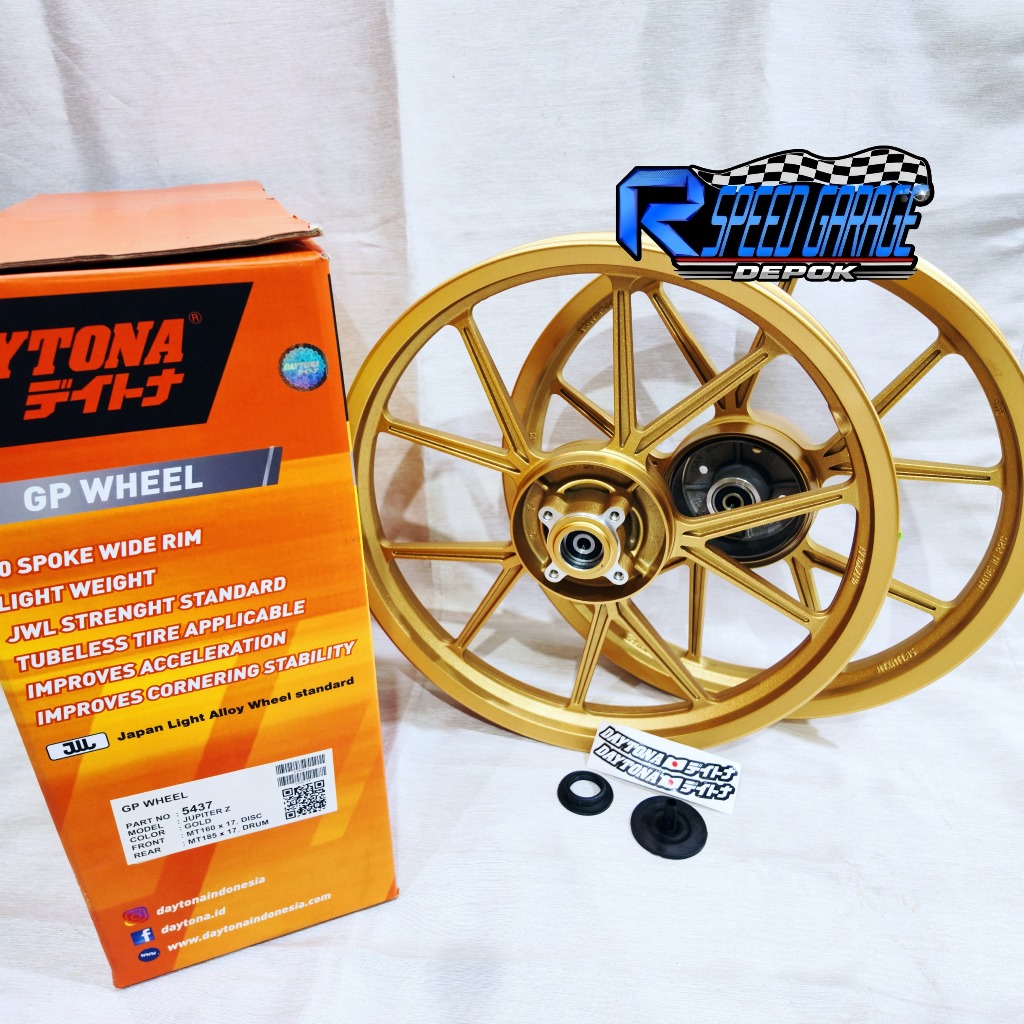 VELG DAYTONA GP WHEEL JUPITER Z RING 17