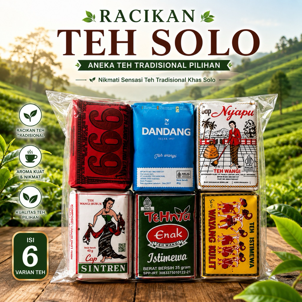Racikan Teh Solo isi 6