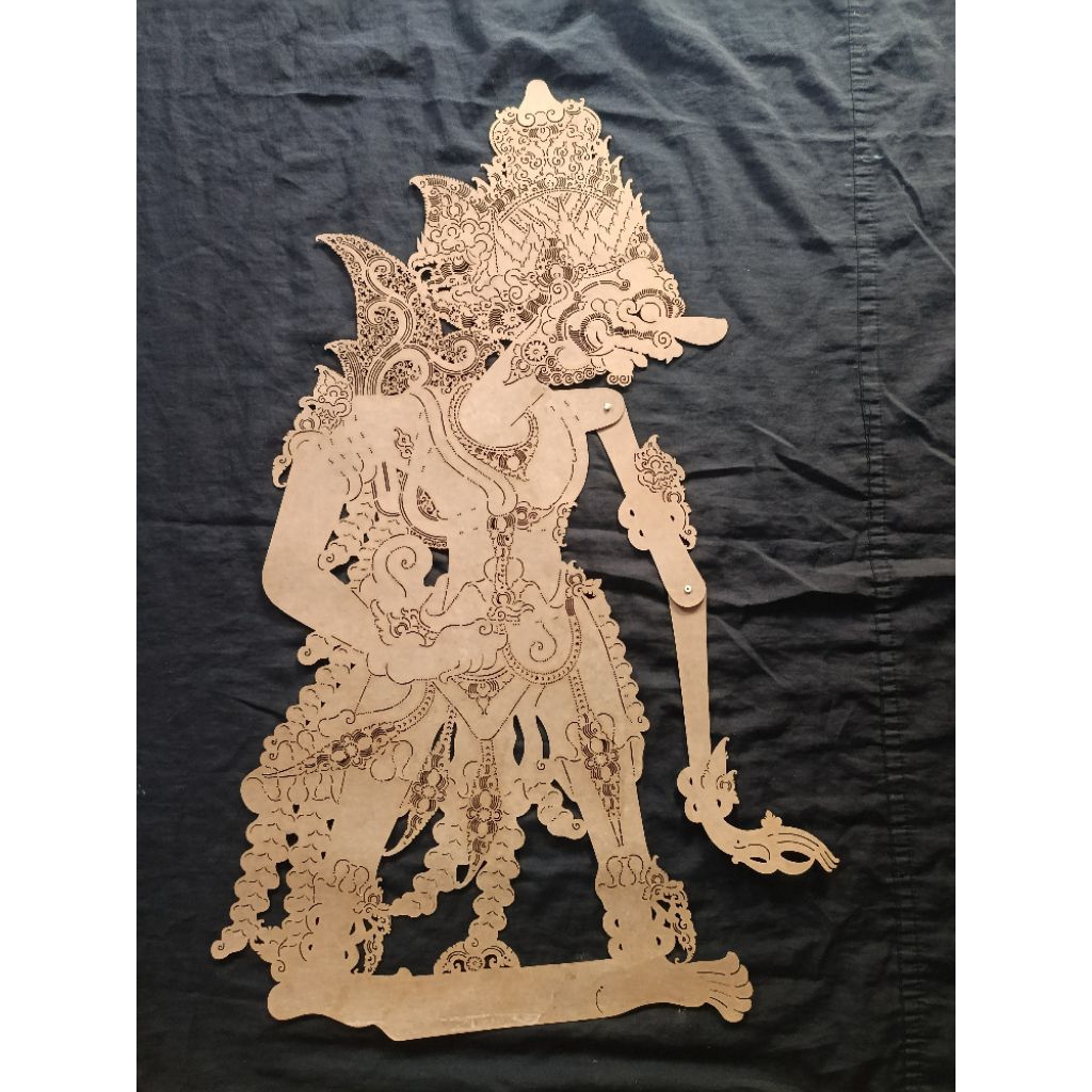 Putihan wayang dasamuka/rahwana