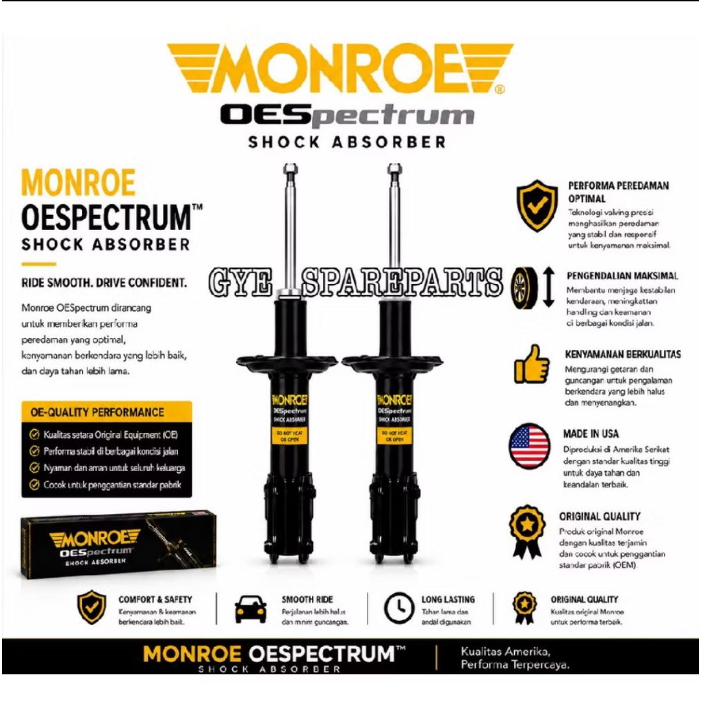 SHOCKBREAKER DEPAN SUZUKI GRAND VITARA ORIGINAL MONROE OESPECTRUM