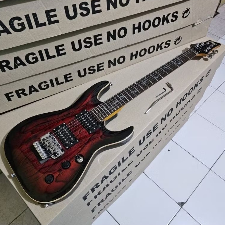Gitar schecter damien 6 FR custom High Quality new