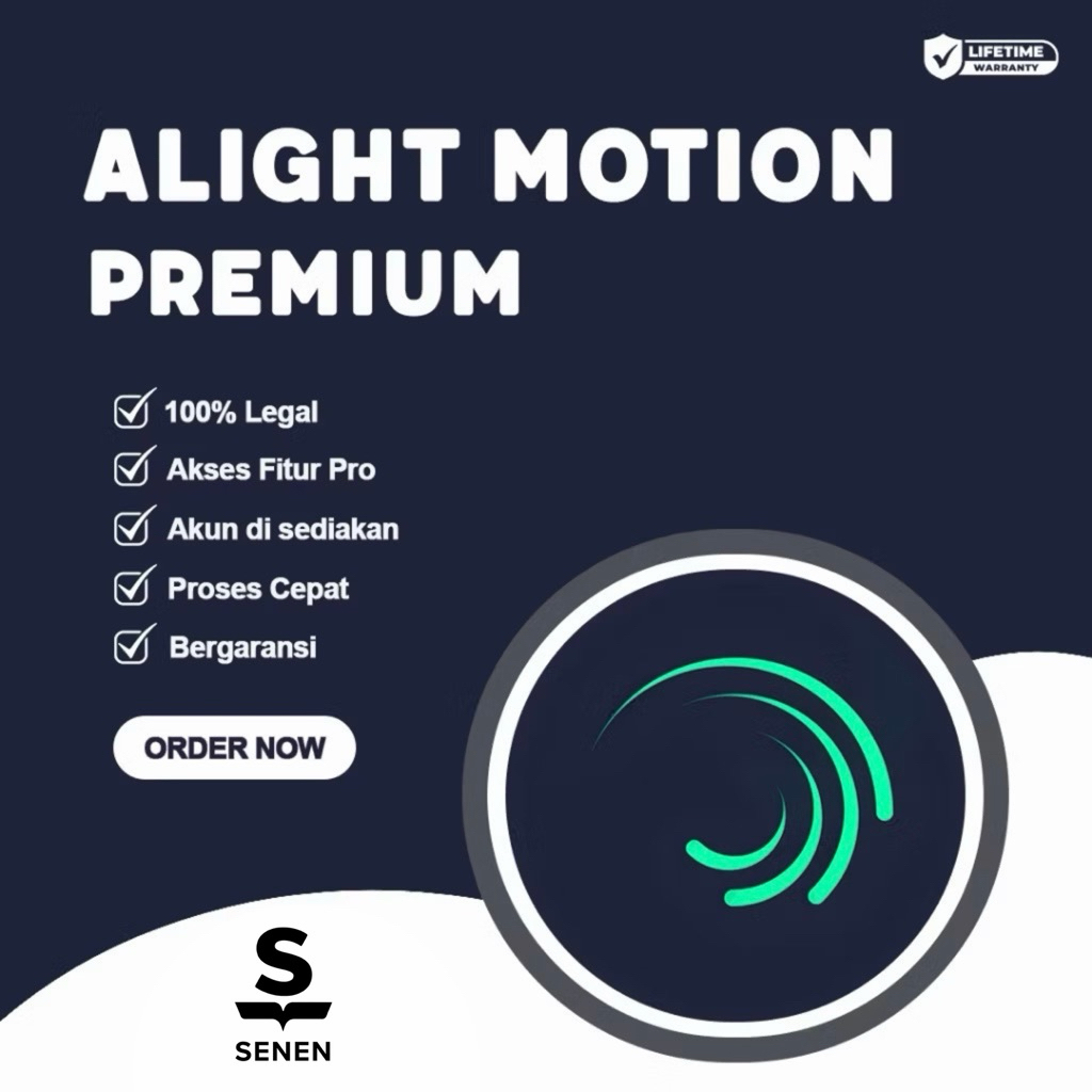 Alight Motion Pro 1 Tahun Premium Bergaransi | Proses Cepat