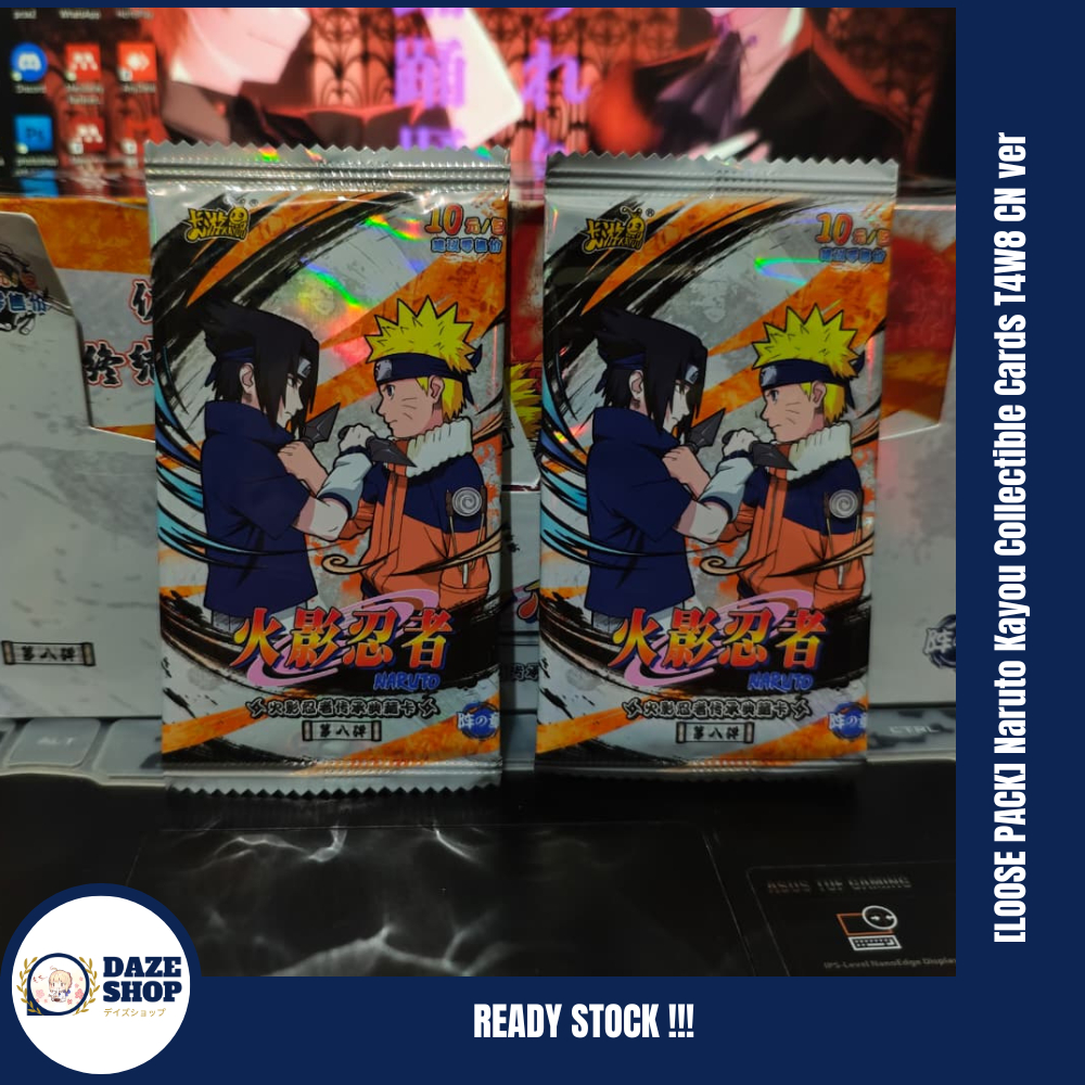 [LOOSE PACK] Naruto Kayou Collectible Cards T4W8 CN ver (SEALED Pack)