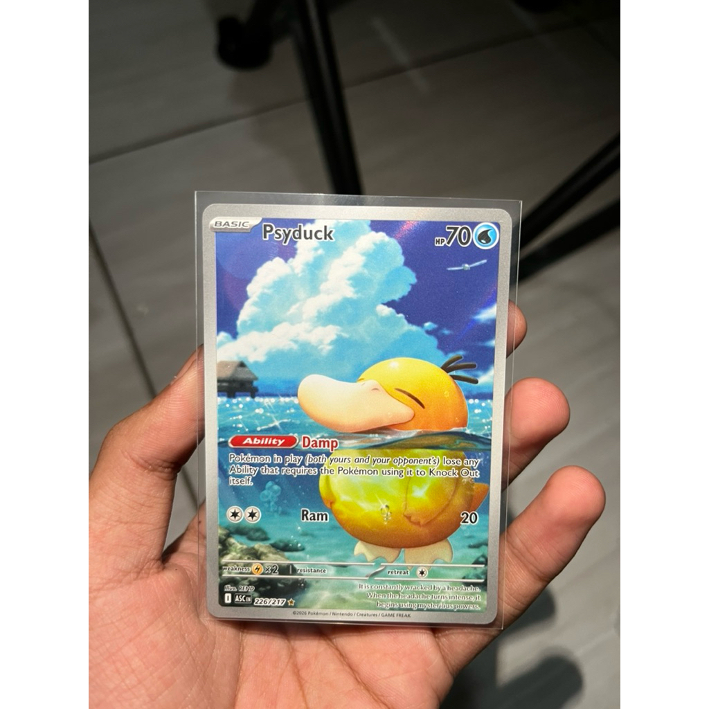 psyduck AR english pokemon card