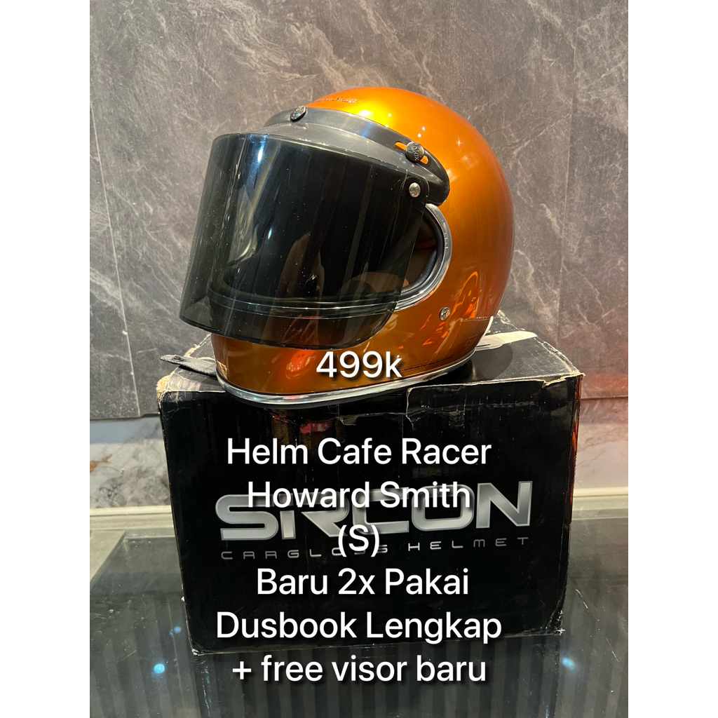 Helm Cafe Racer Howard Smith SRCON