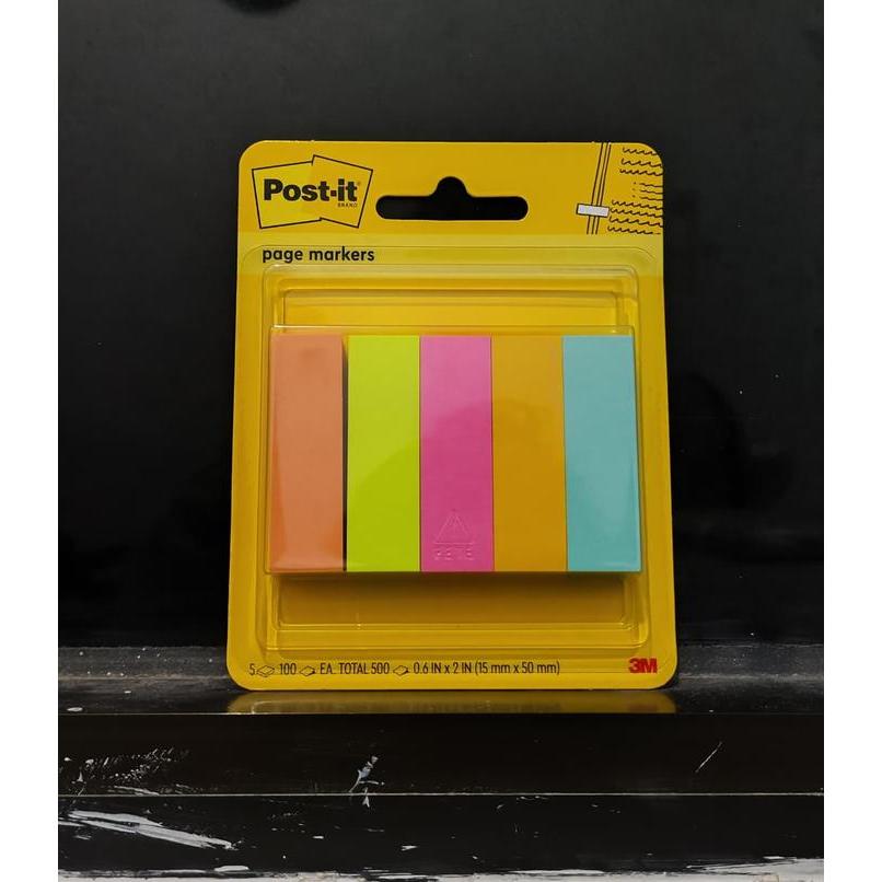 POST IT 3M PAGE MAKER 670-5ASST / POST IT PENANDA HALAMAN