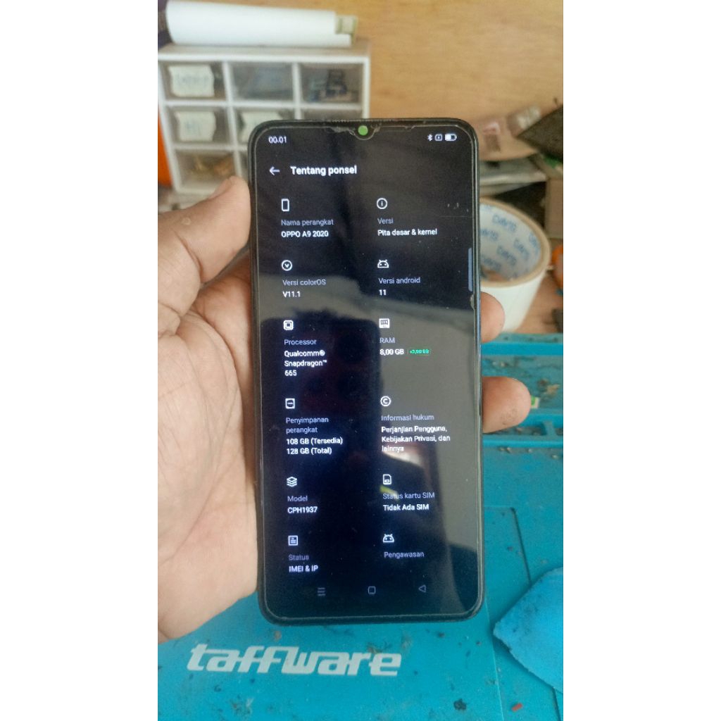 Mesin oppo a5 2020 ram 8 Hidup