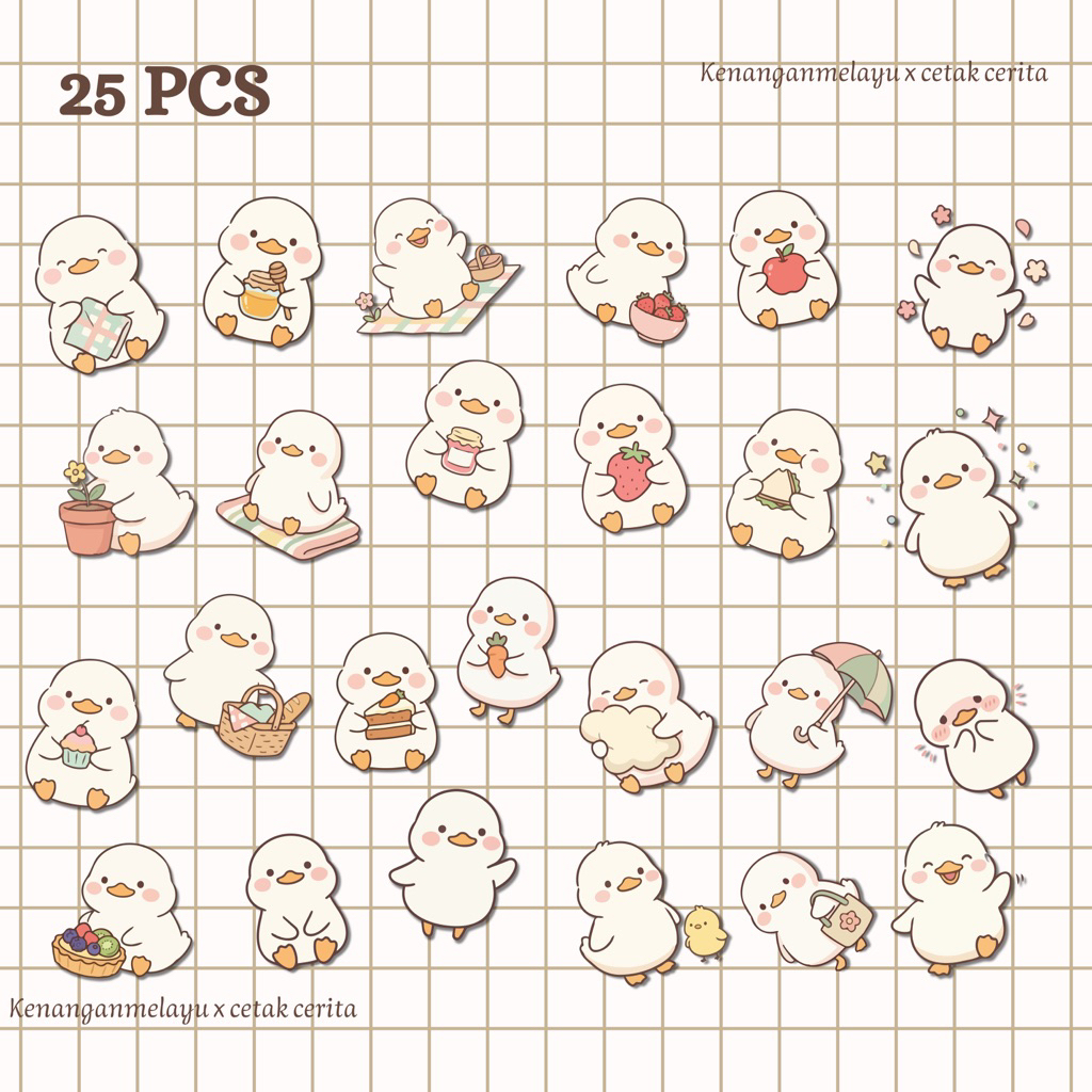 stiker lucu | stiker bebek lucu | stiker aesthetic | stiker scrapbook | stiker diary | stiker journa