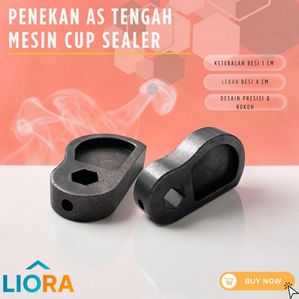 LIORA Penekan AS Tengah Mesin Cup Sealer Universal / Sparepart Cup Sealer Berkualitas