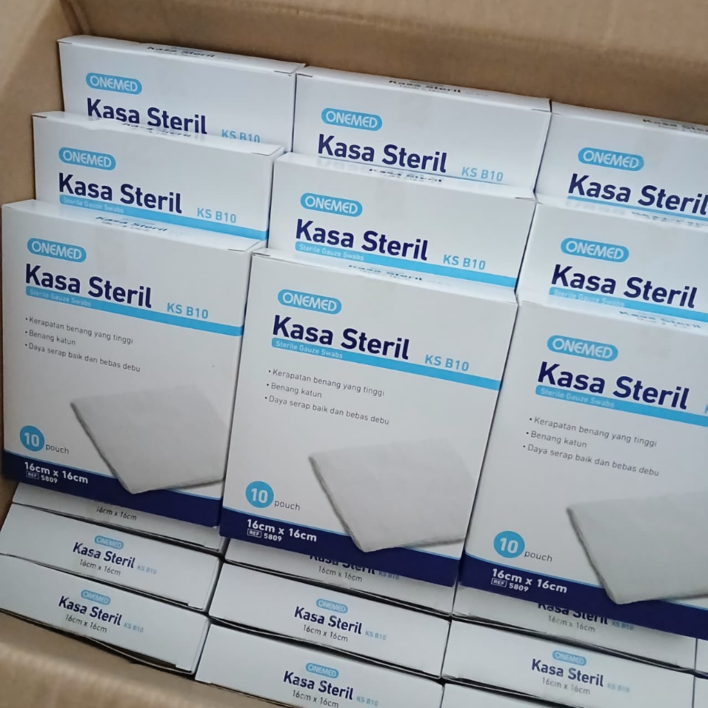 Kasa Steril Onemed / Kasa Steril One Med / Kasa Lipat 16x16 Cm