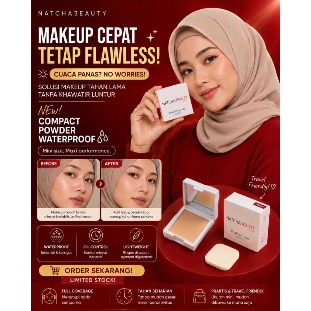 RAN NATCHA BEAUTY PROFESIONAL POWDER PROMO