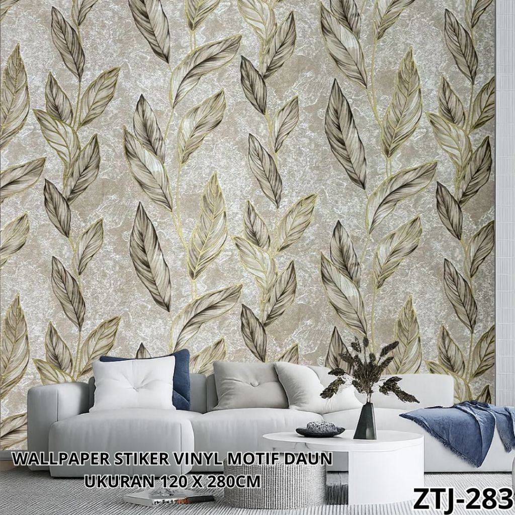Wallpaper Stiker Dinding Motif Marmer Wallpaper Dinding Vinyl Wallpaper Motif Marmer 120X280Cm