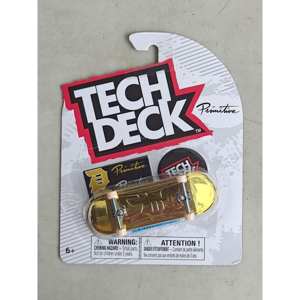 Tech Deck Primitive Gold Chase V2 2026 Spin Master Fingerboard Mainan Anak Miniatur RARE