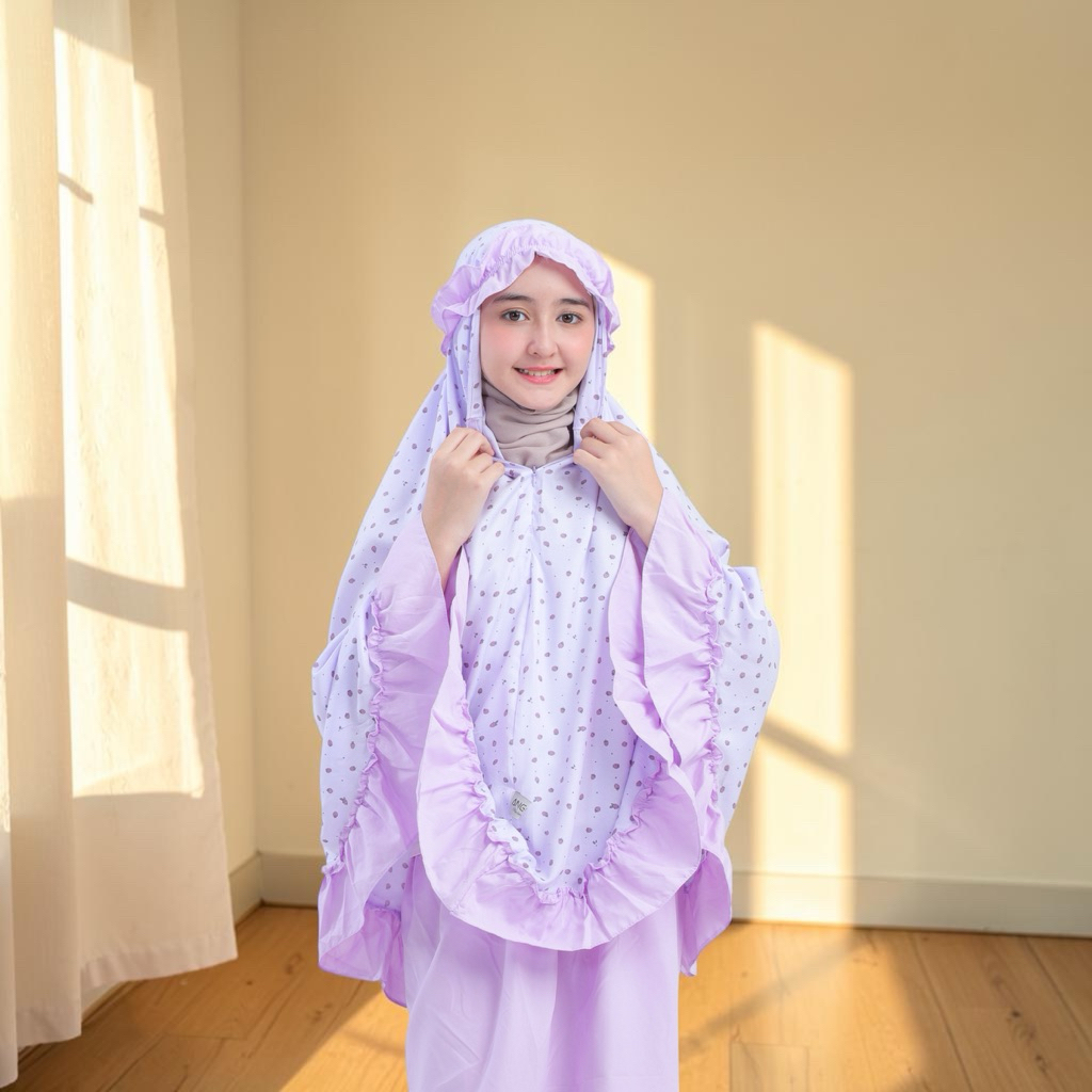 Mukena anak perempuan usia 2-13tahun, Mukena anak motif lucu,Mukena anak-remaja,Bukan Arsalan,Bukan 