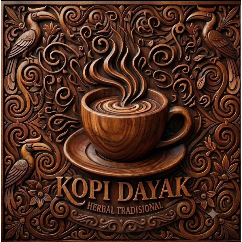 isi 10 sachet kopi tradisional asli[dayak]