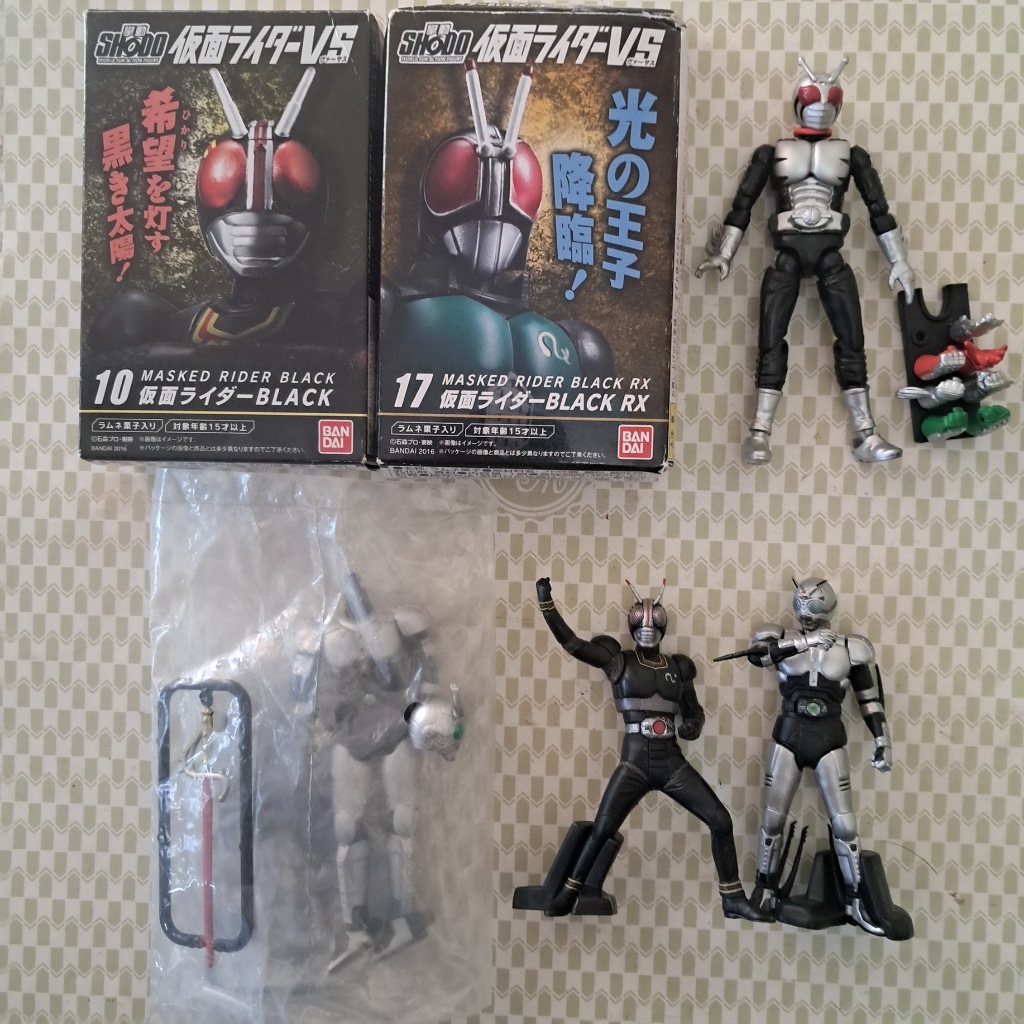 Shodo Kamen Rider Black, Shadowmoon, Super One dll (HARGA SATUAN)