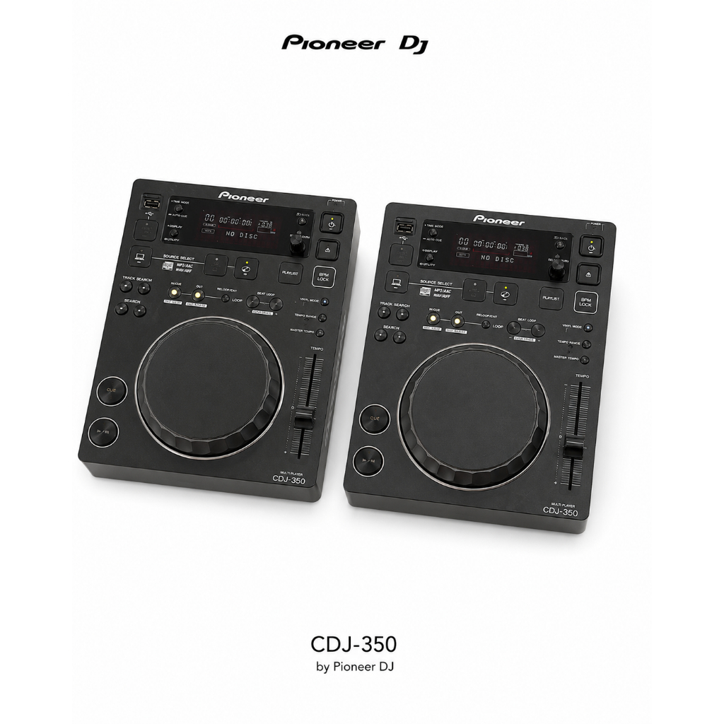 Pioneer CDJ-350 DJ Controller Standalone Sepasang atau 2pcs