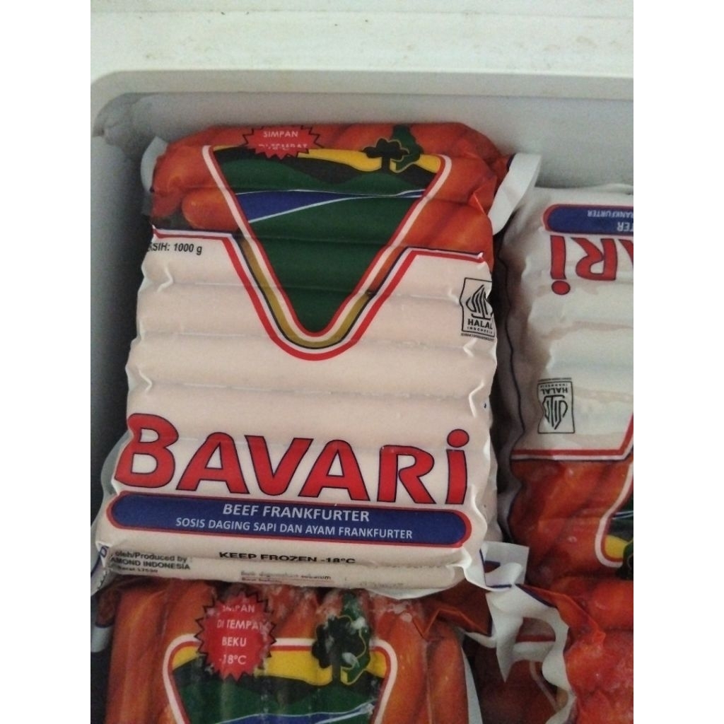 Bavari Beef Frankfurter, Beef Cooktail, dan Wieners Sausage 1kg