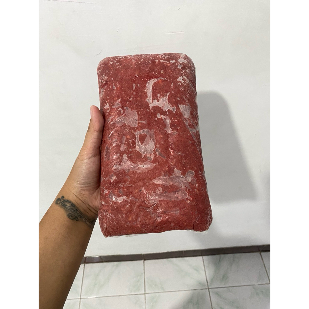 Raw Food Daging Ayam Giling untuk Kucing dan Anjing