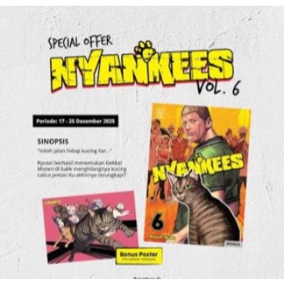 Komik Nyankees by Atsushi Okada