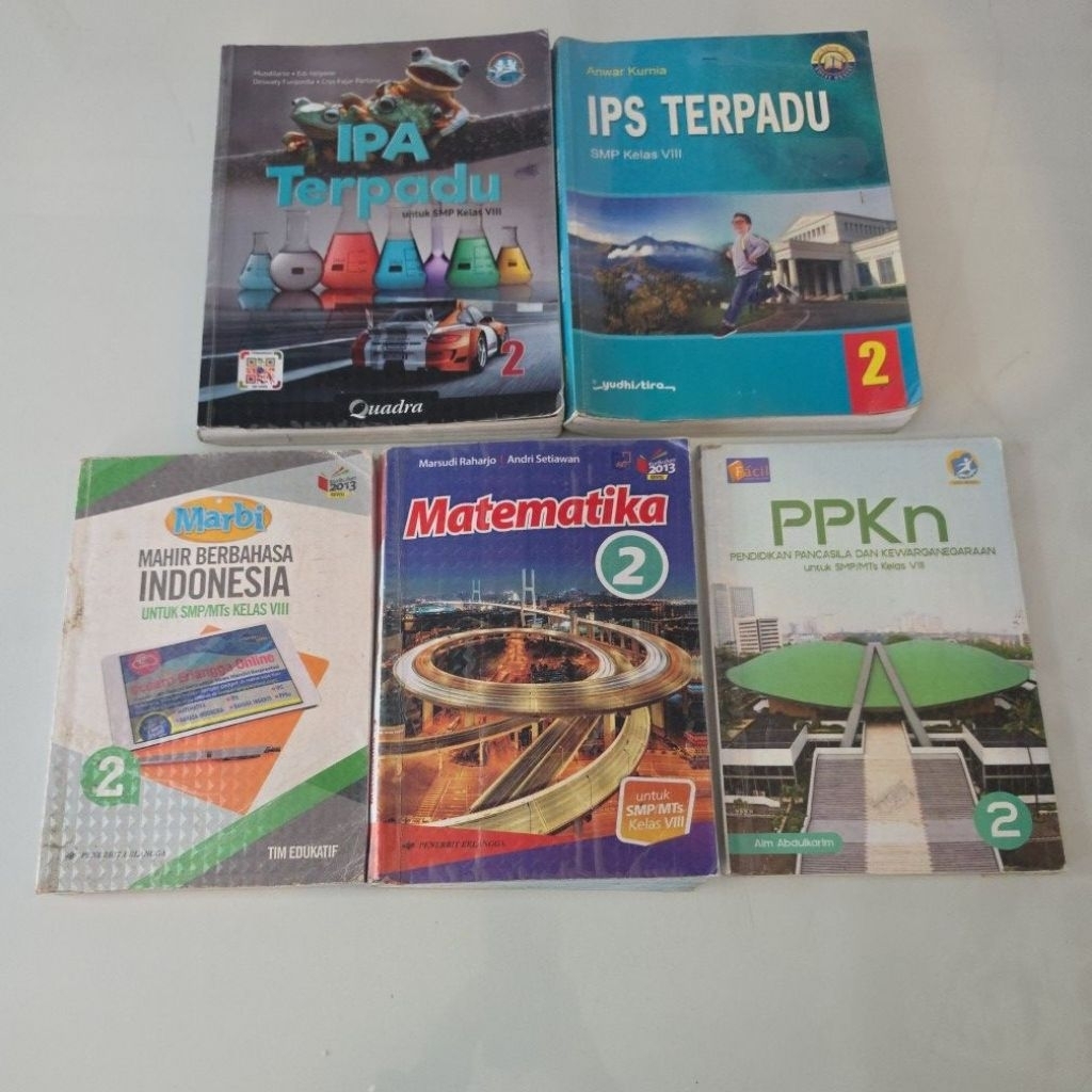 Preloved Buku SMP kelas 8 (SMP 2)