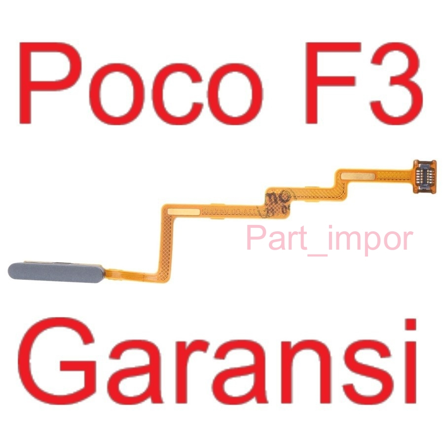 Flexibel Fingerprint Sensor - On Off - Xiaomi Poco F3 - M2012K11AG