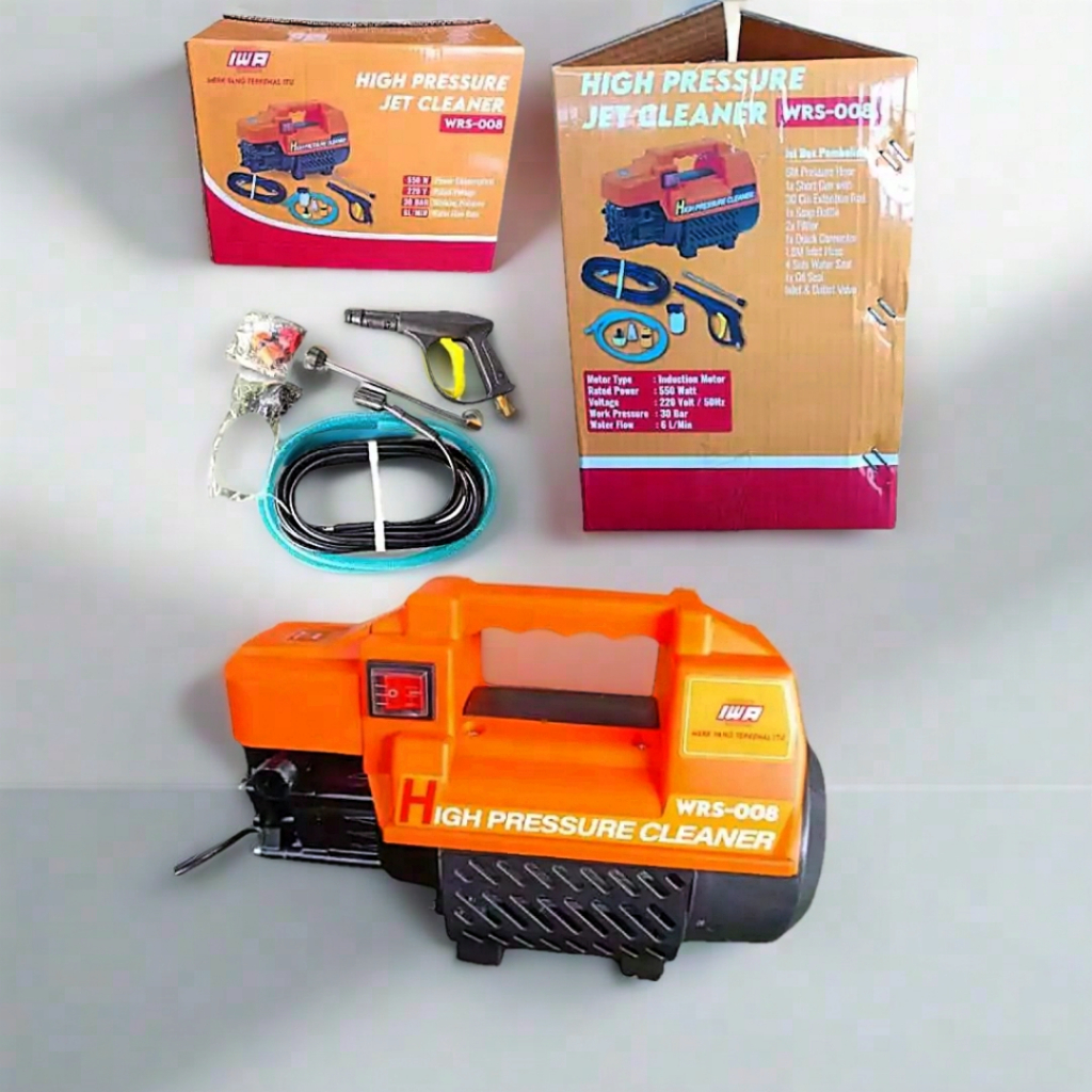 MURAH IWA HIU MESIN JET CLEANER MESIN CUCI MOTOR DAN MOBIL 30bar WRS001