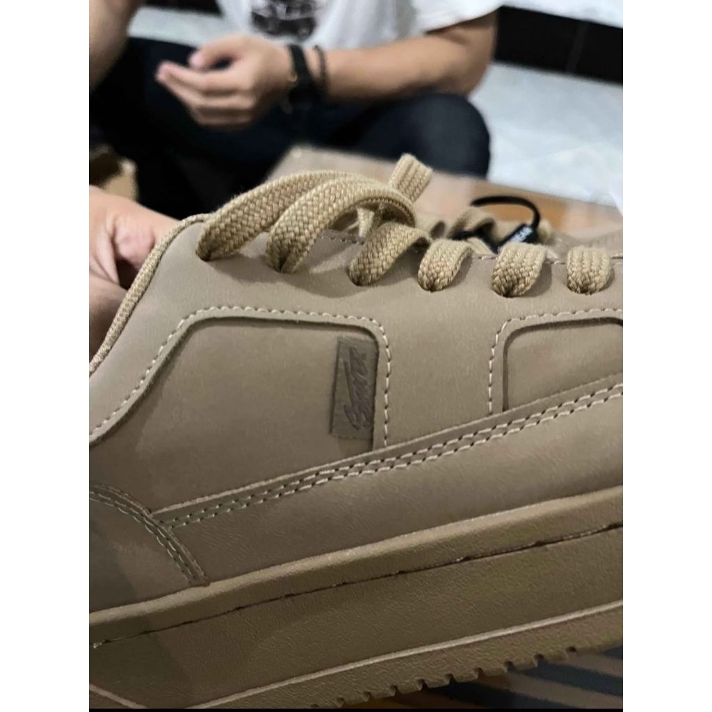 SEPATU PULL AND BEAR MOCCA