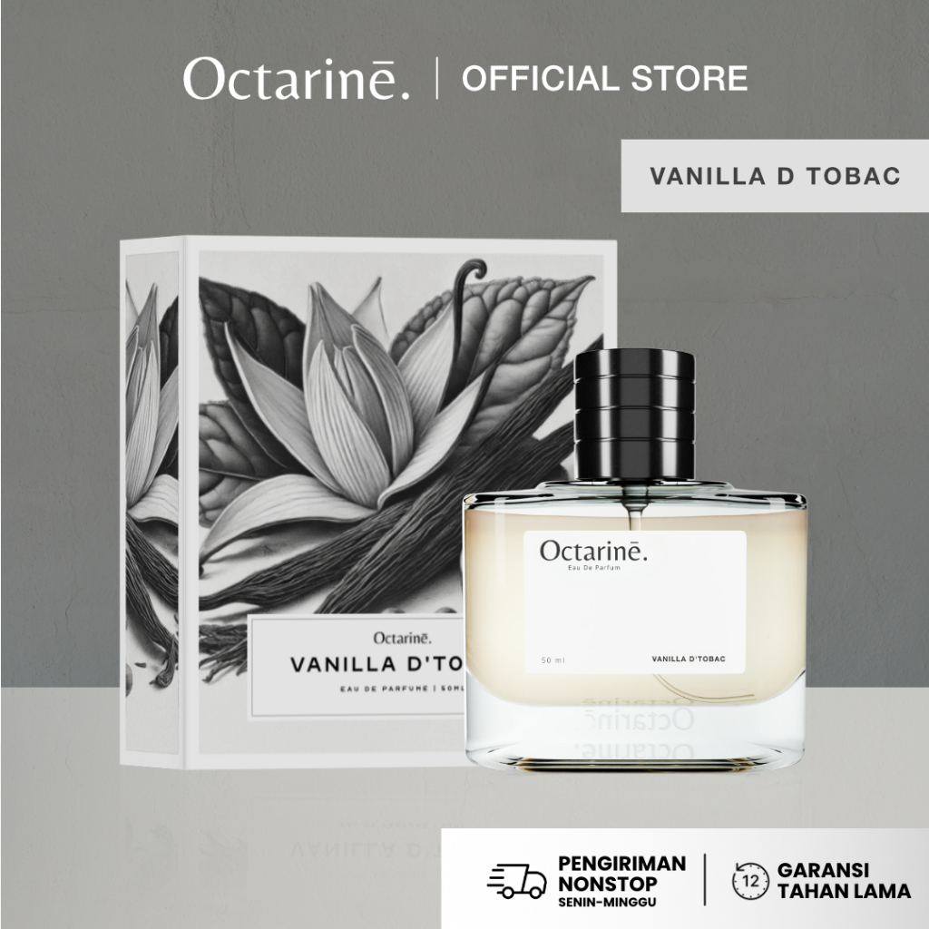 Octarine - Vanille D'Tobaco Parfum Pria Aroma Warm Spicy Vanilla