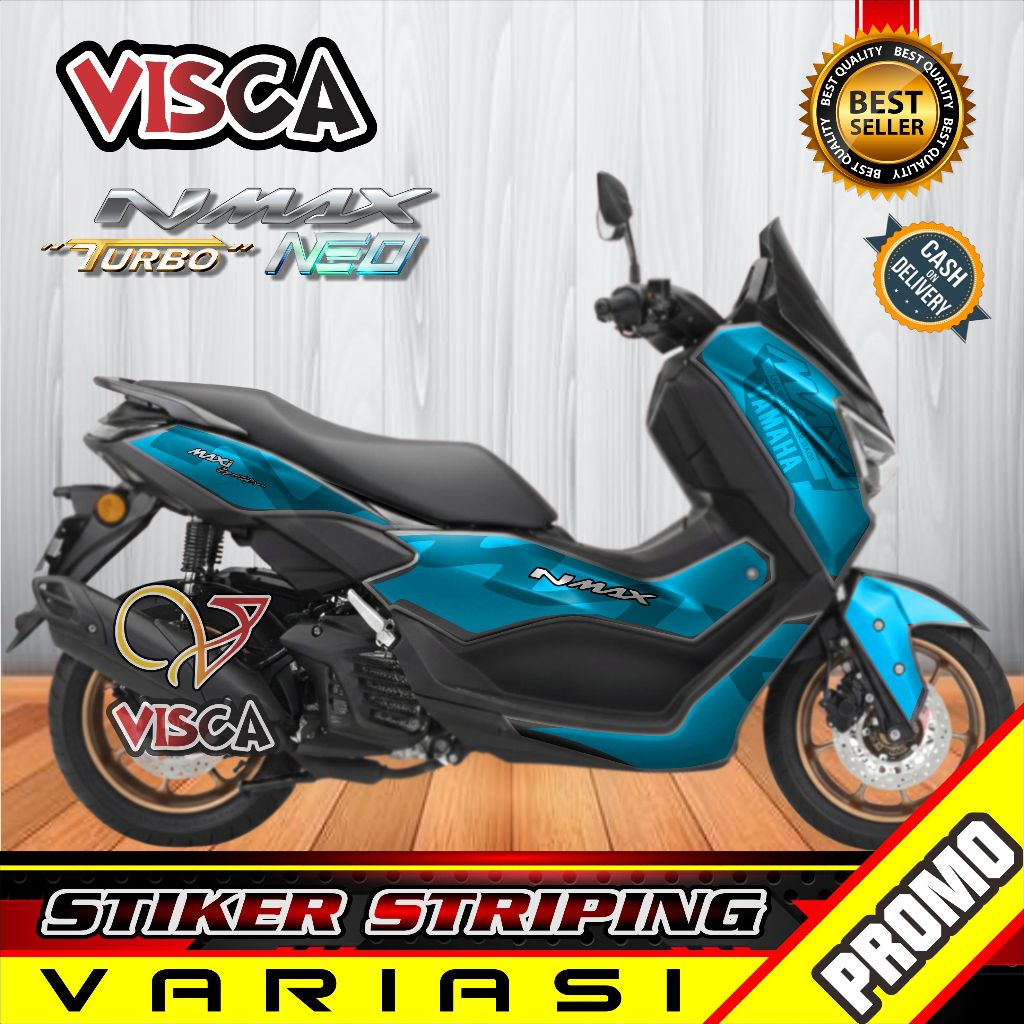 Stiker Striping Nmax Turbo New Striping Nmax Neo Variasi POLOS