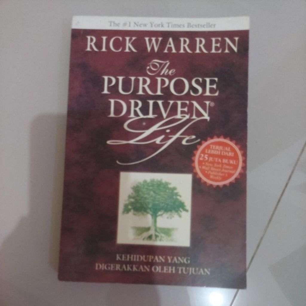 Buku Rick Warren The Purpose Driven Life