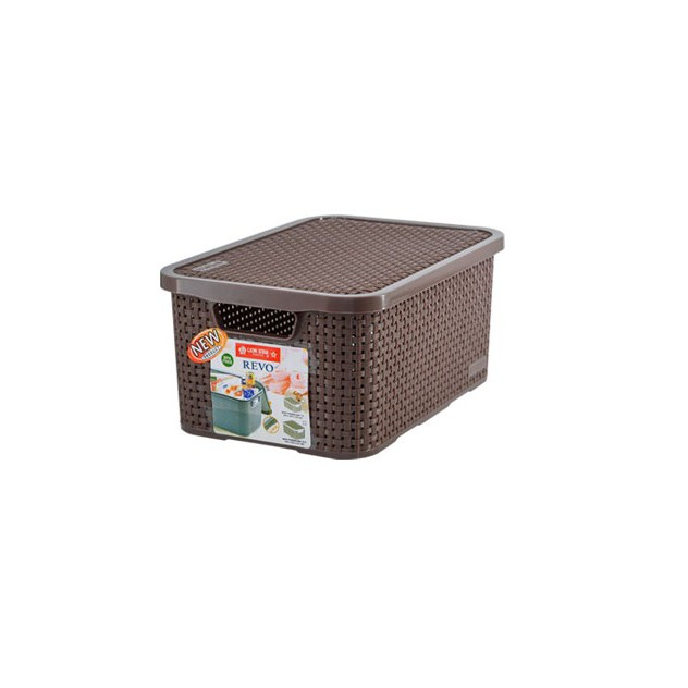 MICTON Lion Star Revo Storage Box No.7 CA-12 Keranjang Plastik 7L Box Penyimpanan Organizer Bertutup