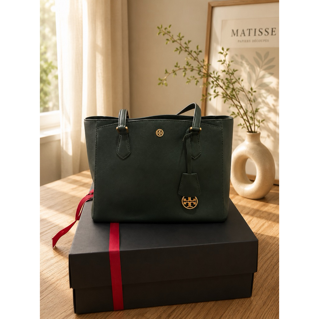 preloved tb tory burch tote  ori