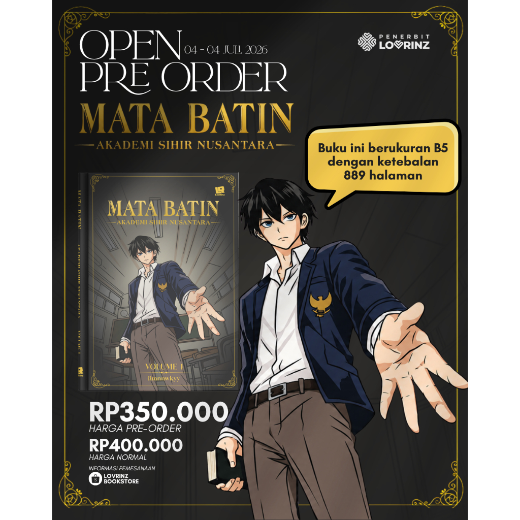 Buku Original "Mata Batin" by iimnnwkyy