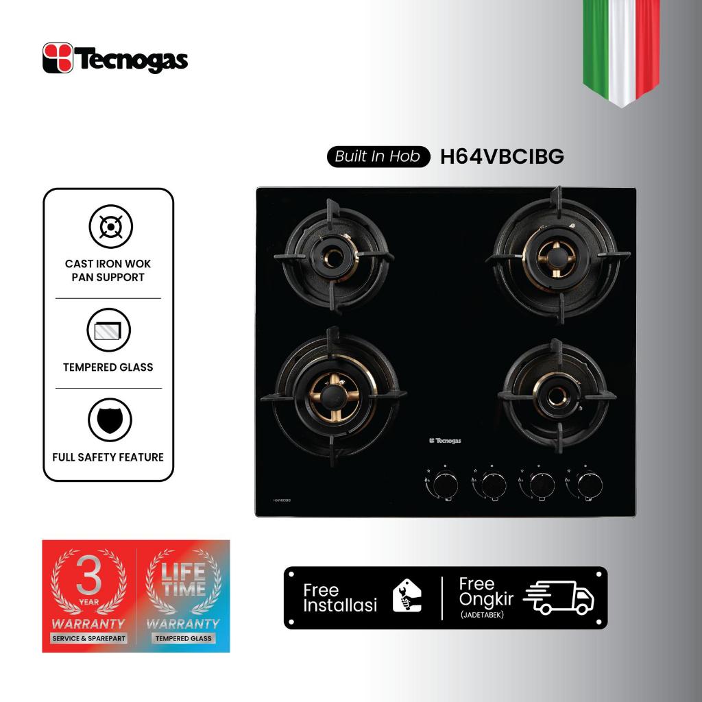 Tecnogas Kompor Tanam H64VBCIBG